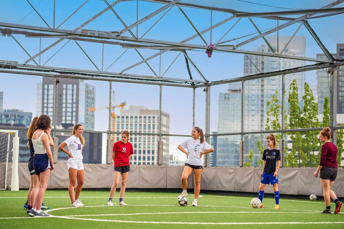 Rooftop Sports Field